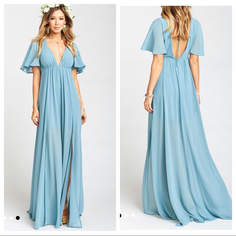 Faye Flutter Maxi Dress